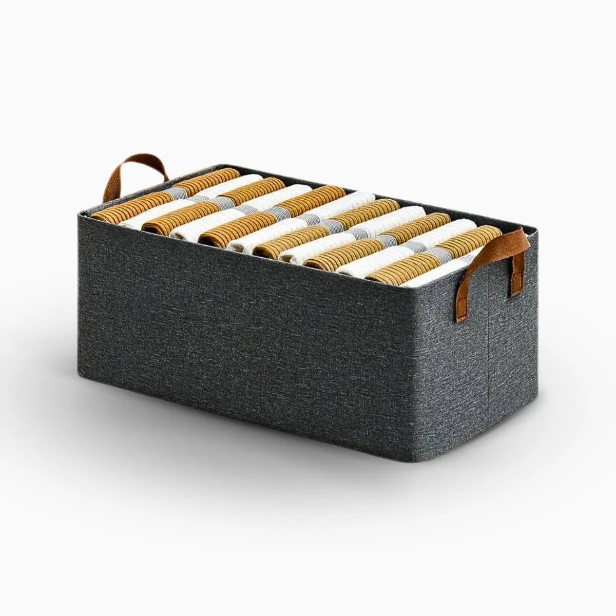 Organizador de roupa dobrável para guarda roupas