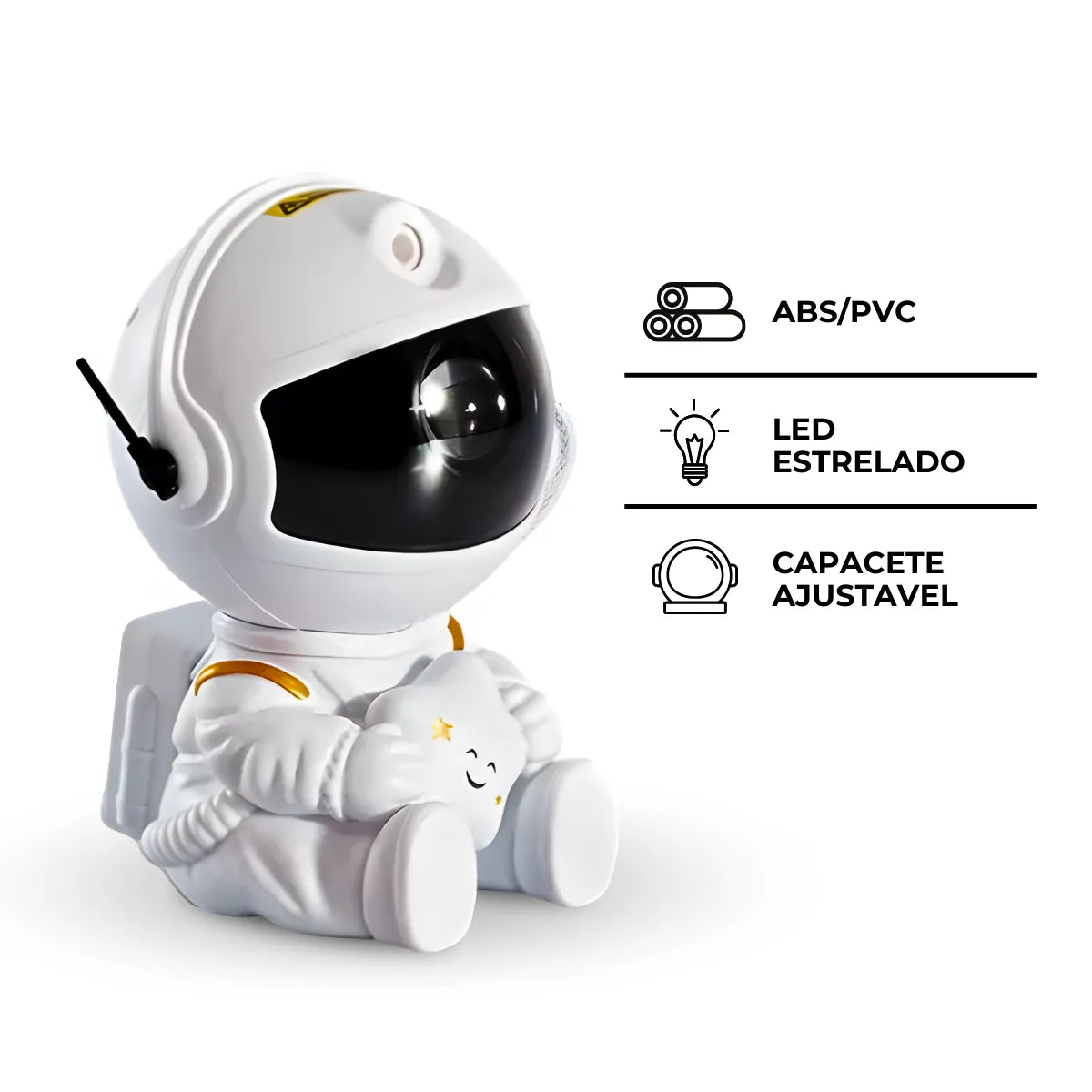 Astronauta LED luminaria