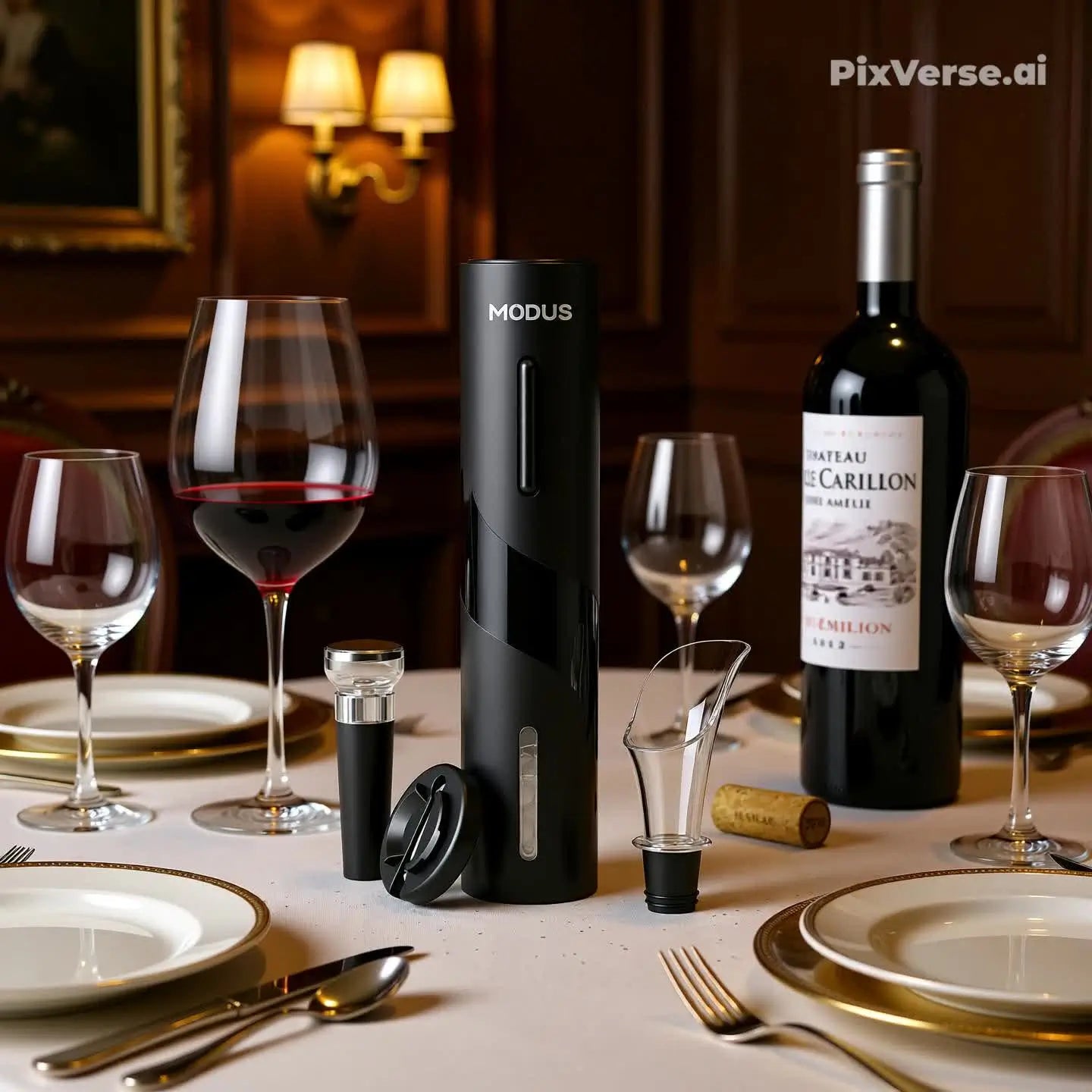 ABRIDOR DE VINHO SACA ROLHAS ELÉTRICO