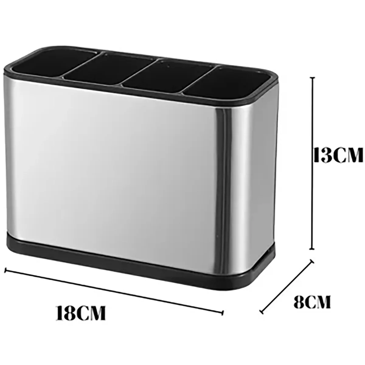 Porta Talheres Escorredor 4 Divisorias