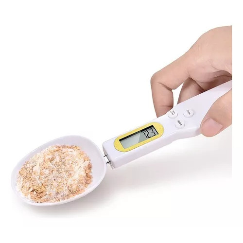 Colher Digital Com Balança Dosador Em Led