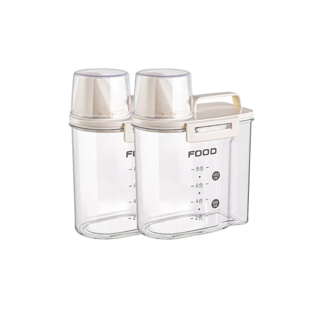 Pote Hermético Multiuso – com Copo Medidor e Bico Dosador
