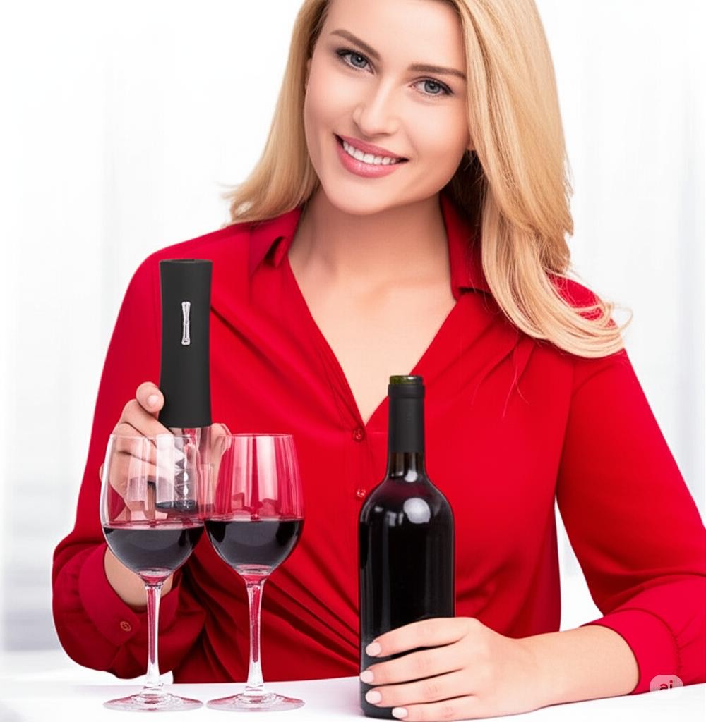 Abridor de garrafa de vinho Eletrico