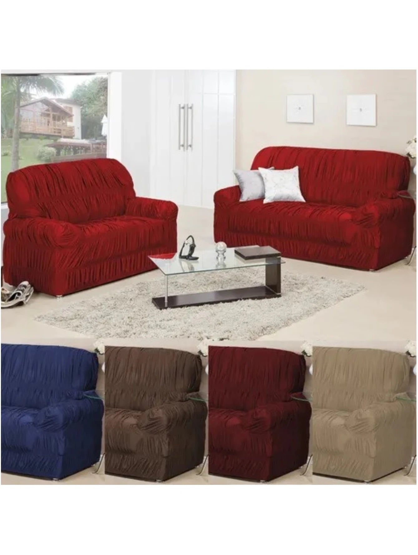 Capa Protetora de Sofa Malha