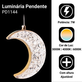 Luminaria pendente Estrela  Bivolt Pd44