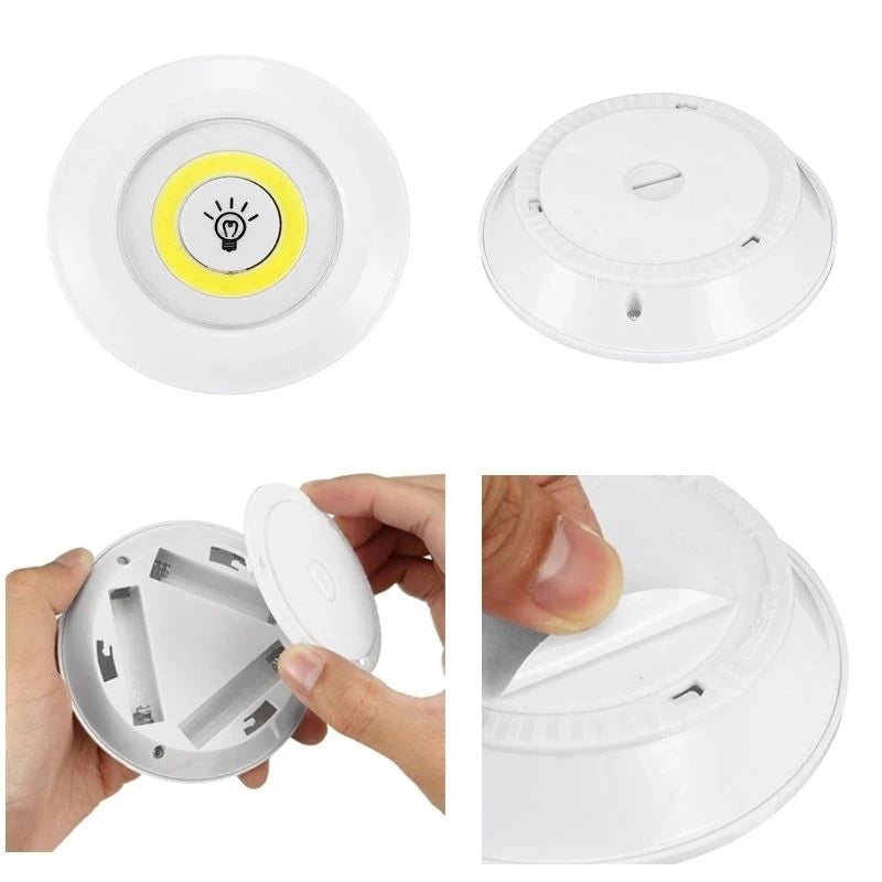 Kit 3 Lampadas  Led Spot Wireless