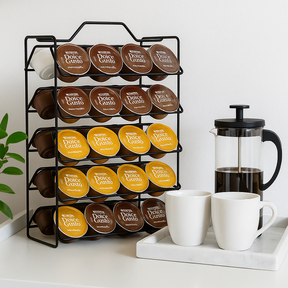 Suporte de Cápsulas de Café – Organização Elegante para Nespresso®, Dolce Gusto® e Três Corações