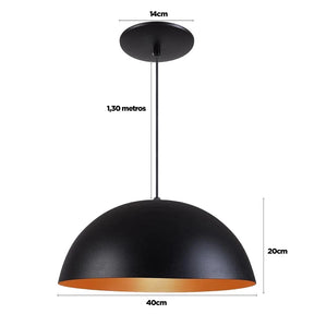 LUMINARIA PENDENTE PARA SALA ESCRITORIO