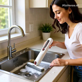 Mini Mop de Limpeza Portátil – Kit com 2 Unidades | Compacto, Durável e Ideal para Cantos Difíceis