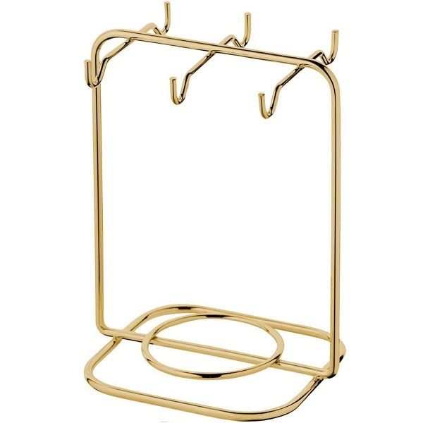 Suporte Organizador Porta Xícaras De Café dourado