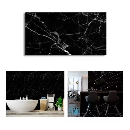 Kit 5-20 Adesivo Mármore 60x30 Lavável [Parede][Proteção Extra]