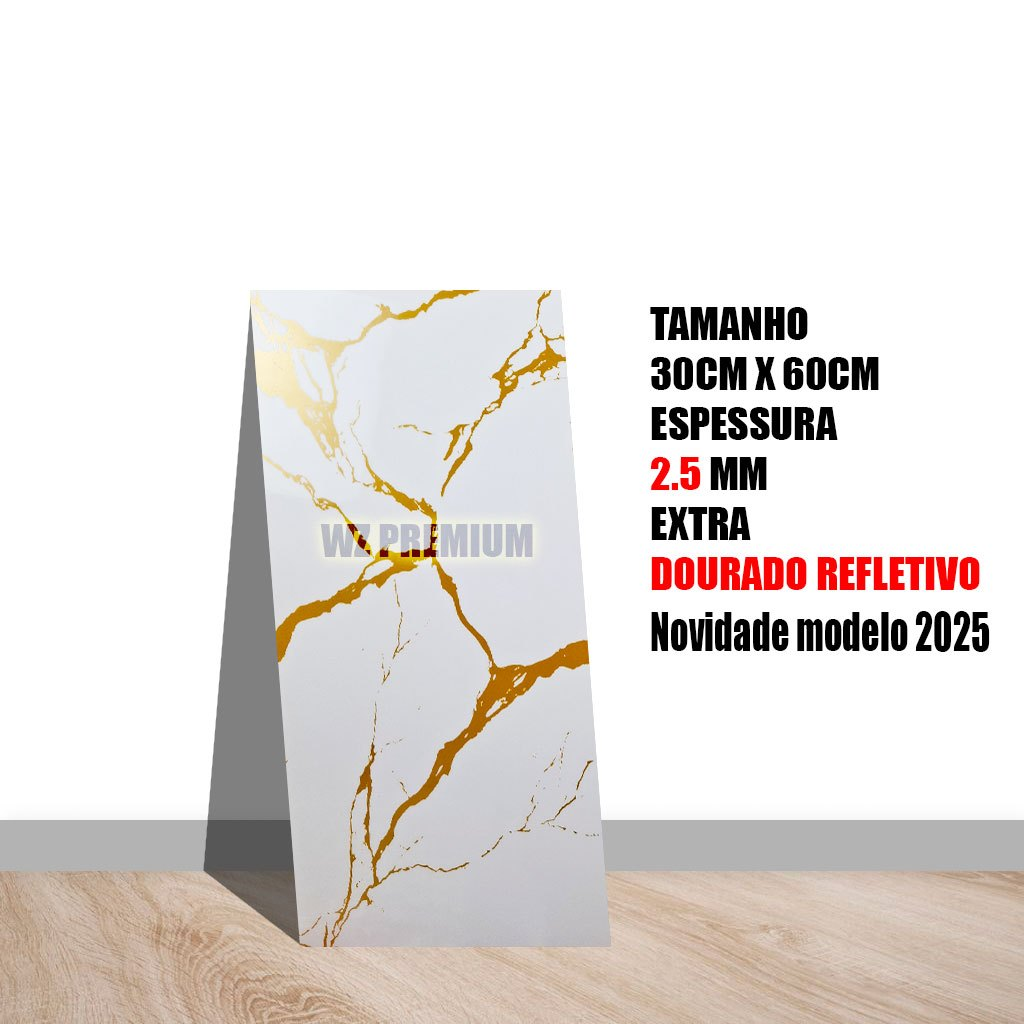 Kit 5-20 Adesivo Mármore 60x30 Lavável [Parede][Proteção Extra]