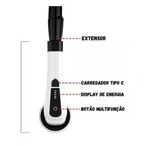Escova Esfregão De Limpeza 9 Em 1 Mop Elétrico Multiuso Recarregável Sem Fio Giratório 360 Com Cabo Alongador