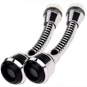 Arejador De Torneira Bico Extensor Chuveirinho Para Torneira Pia Cozinha Articulado Gourmet Cromado