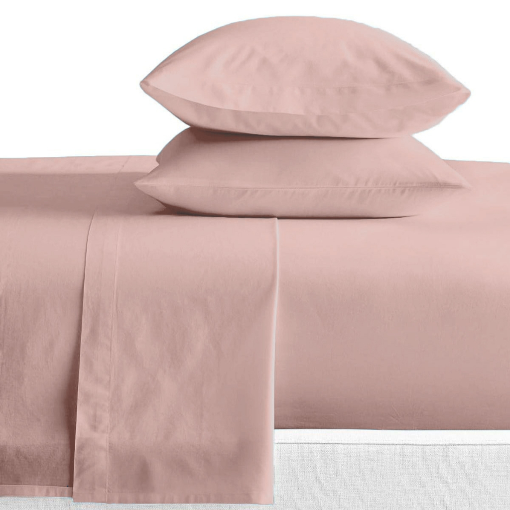 Jogo Lençol Casal Padrão 3 Peças 180 Fios Ponto Palito 100% Algodão