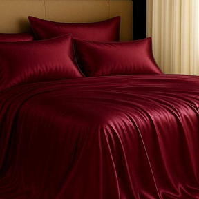 Jogo de Cama Cetim Charmousse Casal Queen King Brilhante 4 Peças Toque Macio Sedosso Promoção Barato