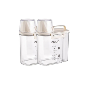 Pote Hermético Multiuso –  com Copo Medidor e Bico Dosador